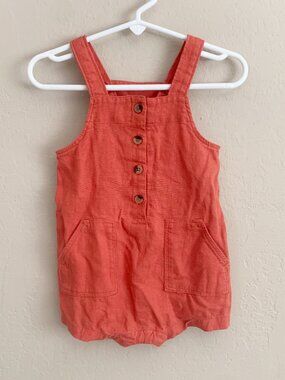 Old Navy Linen Romper • 12-18 Months